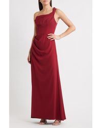 Black Halo - Marion One-Shoulder Gown - Lyst