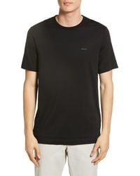 BOSS - Thompson Solid T-shirt - Lyst