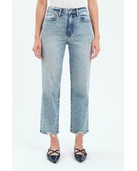 DAZE - Straight Up Crop Jeans - Lyst
