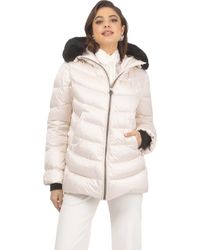 Gorski - Apres-Ski Jacket With Detachable Lamb Hood Trim - Lyst