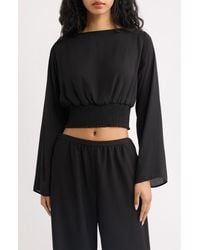 Solid & Striped - The Ace Smocked Top - Lyst