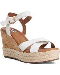 Dune - Kindest Platform Wedge Sandal - Lyst