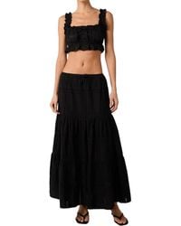 WeWoreWhat - Midi Pull On Skirt - Lyst