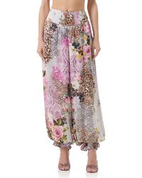 AFRM - Vesper Patchwork Print Pants - Lyst