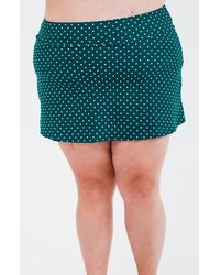 Calypsa - Short Swim Skort With Shorts - Lyst