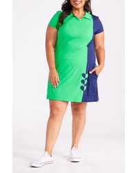 KINONA - In Stitches Short Sleeve Golf Dress - Lyst