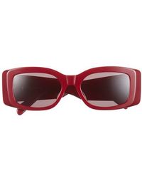 Celine - Triomphe 53Mm Rectangular Sunglasses - Lyst
