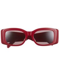 Celine - Triomphe 53Mm Rectangular Sunglasses - Lyst