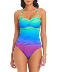 Rod Beattie - Heat Of The Moment Strapless One-piece Swimsuit - Lyst