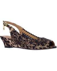 J. Reneé - Malorie Slingback Wedge Sandal - Lyst