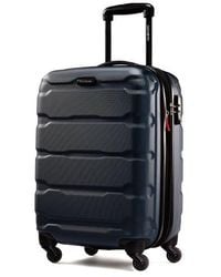 Samsonite - Omni Pc Checked-Medium 24-Inch Hardside Expandable Luggage With Spinner Wheels - Lyst