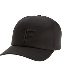 Tom Ford - Logo Monogram Cotton Twill Baseball Cap - Lyst
