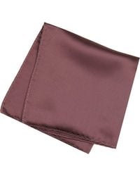 Brooklyn Brigade - Solid Satin Pocket Square - Lyst