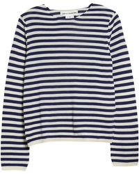 Comme des Garçons - Stripe Jersey Sweater - Lyst