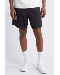 Obey - Route Belted Nylon Shorts - Lyst