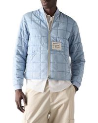 Moose Knuckles - Transit Down Denim Liner Bomber Jacket - Lyst