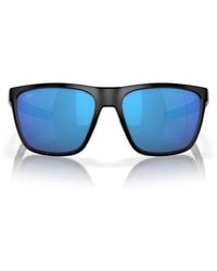 Costa Del Mar - Ferg 59Mm Polarized Mirrored Rectangular Sunglasses - Lyst