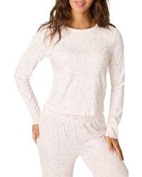 Pj Salvage - Pretty Petals Jersey Pajama Top - Lyst