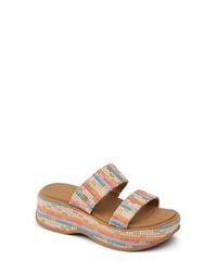 Reef - Lofty Lux Hi Platform Slide Sandal - Lyst