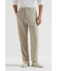 Brunello Cucinelli - Drill Trousers - Lyst