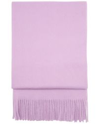 Mango - Fringed Scarf - Lyst
