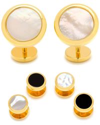 Cufflinks Inc. - Ox And Bull Trading Co. Semi-Precious Cuff Links & Shirt Studs Set - Lyst