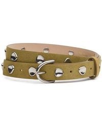 Rag & Bone - Brynn Suede Belt - Lyst