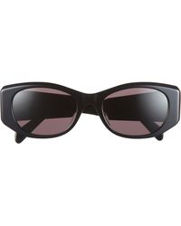 Celine - 3 Dots 54Mm Oval Sunglasses - Lyst