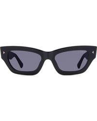 DEZI - Stacked 55Mm Cat Eye Sunglasses - Lyst