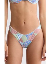 PacSun - Darcy High Leg Scoop Bikini Bottoms - Lyst