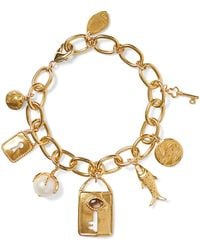 Chan Luu - Lock & Key Charm Bracelet - Lyst