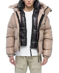 Alpha Style - Kudu Hooded Puffer Down Jacket - Lyst