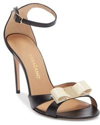 Ferragamo - Roxy Vara Bow Ankle Strap Sandal - Lyst