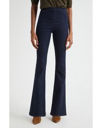 Veronica Beard - Beverly Off-Duty High Waist Flare Jeans - Lyst