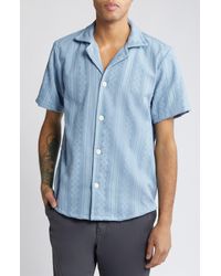 Oas - Ancora Terry Cloth Camp Shirt - Lyst