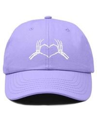 Alix - Skeleton Heart Embroidered Dad Hat - Lyst