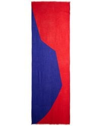 Akris - High Plains Cashmere Fringe Scarf - Lyst