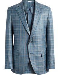 Peter Millar - Check Wool & Silk Blend Sport Coat - Lyst