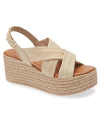 Cordani - Bennie Slingback Espadrille Platform Wedge Sandal - Lyst