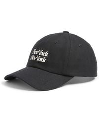 Corridor NYC - New York New York Adjustable Cotton Twill Baseball Cap - Lyst