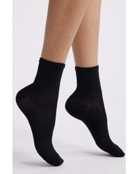 Hue - Sleek Crew Socks - Lyst