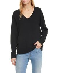 Vince - Weekend V-Neck Cashmere Sweater - Lyst