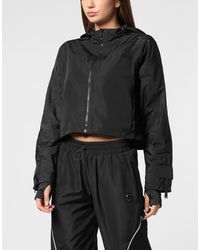 Philipp Plein - Hooded Active Jacket Ls Scratch - Lyst
