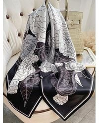 SILKSILKY - Silk Square Scarf - Lyst