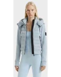 Rudsak - Cassa Light Down & Neoprene Crop Jacket - Lyst