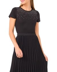 Halogen® - Rhinestone Compression T-Shirt - Lyst