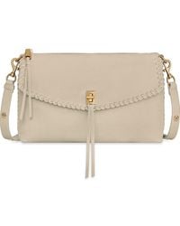 Rebecca Minkoff - Darren Top Zip Leather Shoulder Bag - Lyst