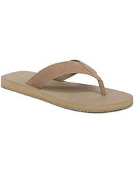 Vince - Fiji Leather Flip Flop - Lyst