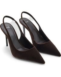 Mango - Mica Pointed Toe Slingback Pump - Lyst