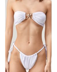 Nasty Gal - Starfish Bandeau Two-piece Swimsuit - Lyst